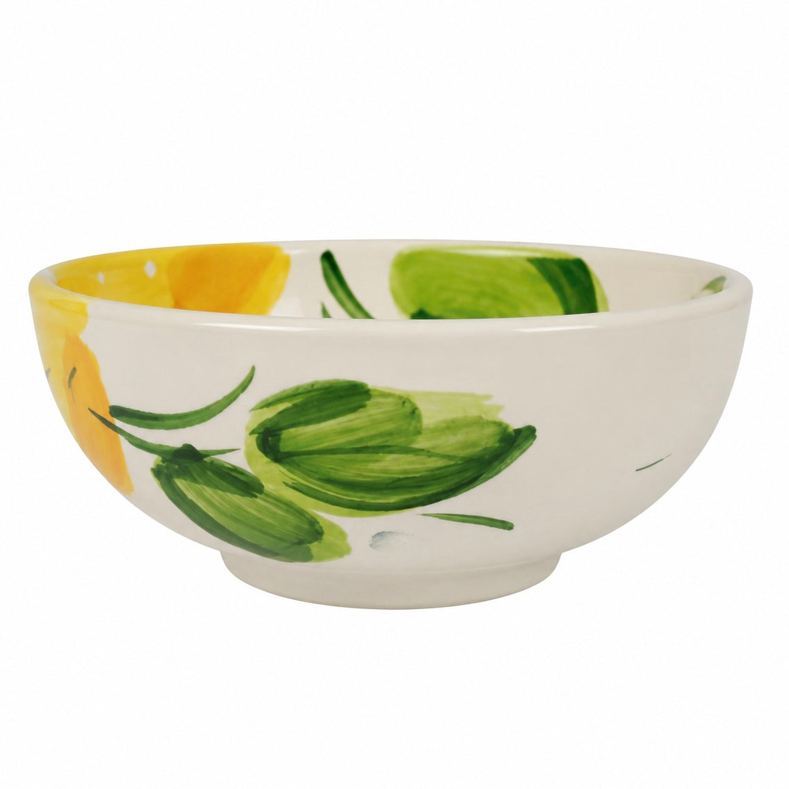Lemon Ceramic Salsa Cup