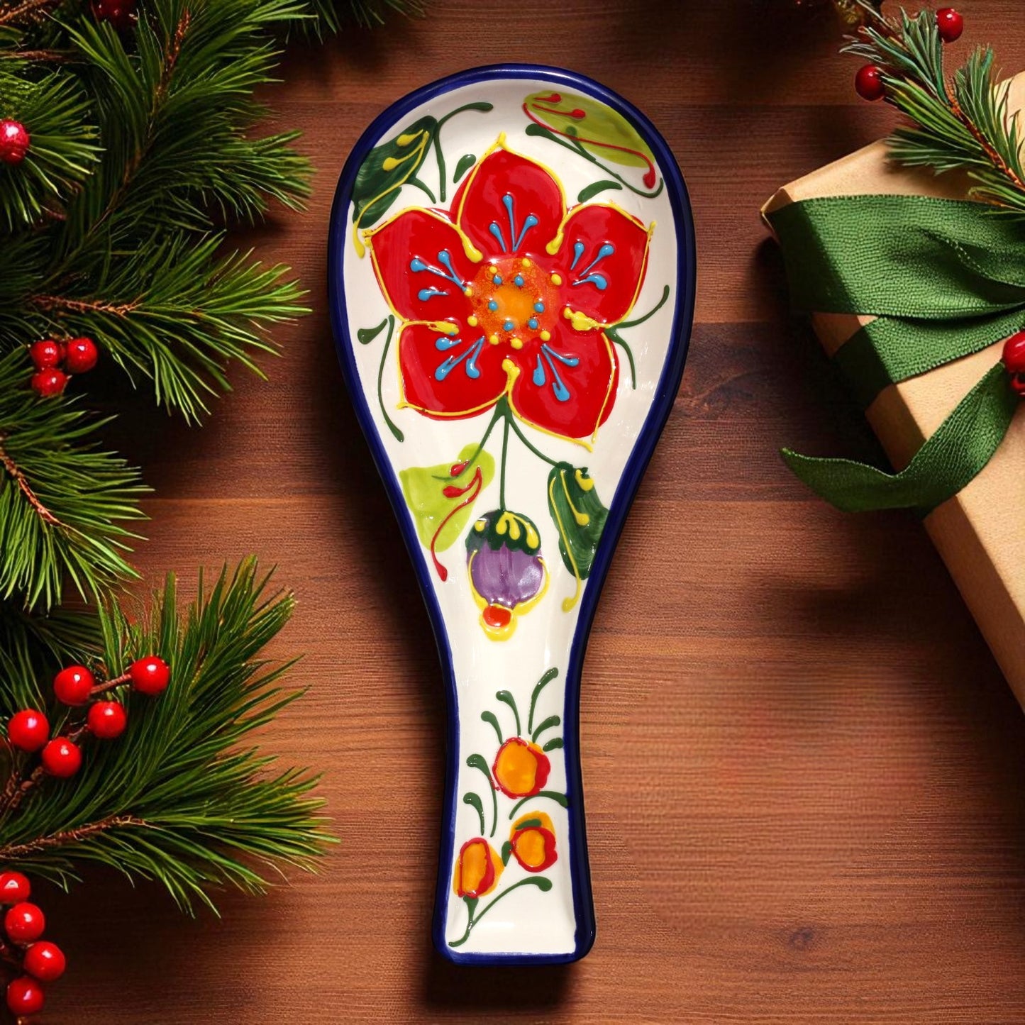 Aventura Ceramic Spoon Rest