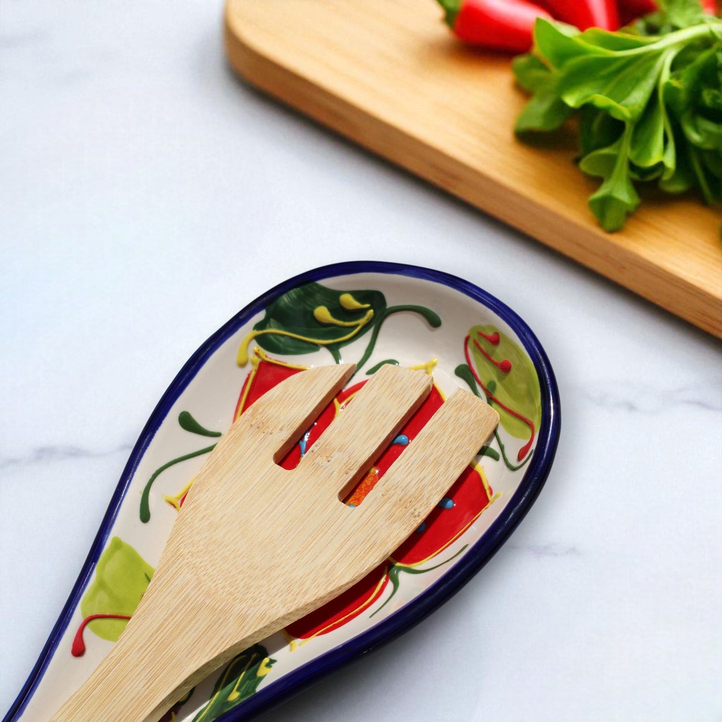 Aventura Ceramic Spoon Rest