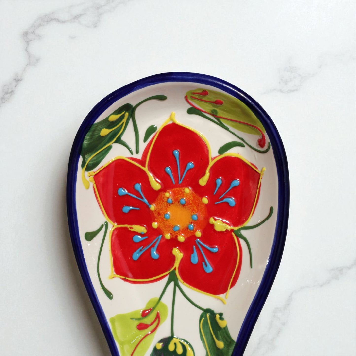 Aventura Ceramic Spoon Rest
