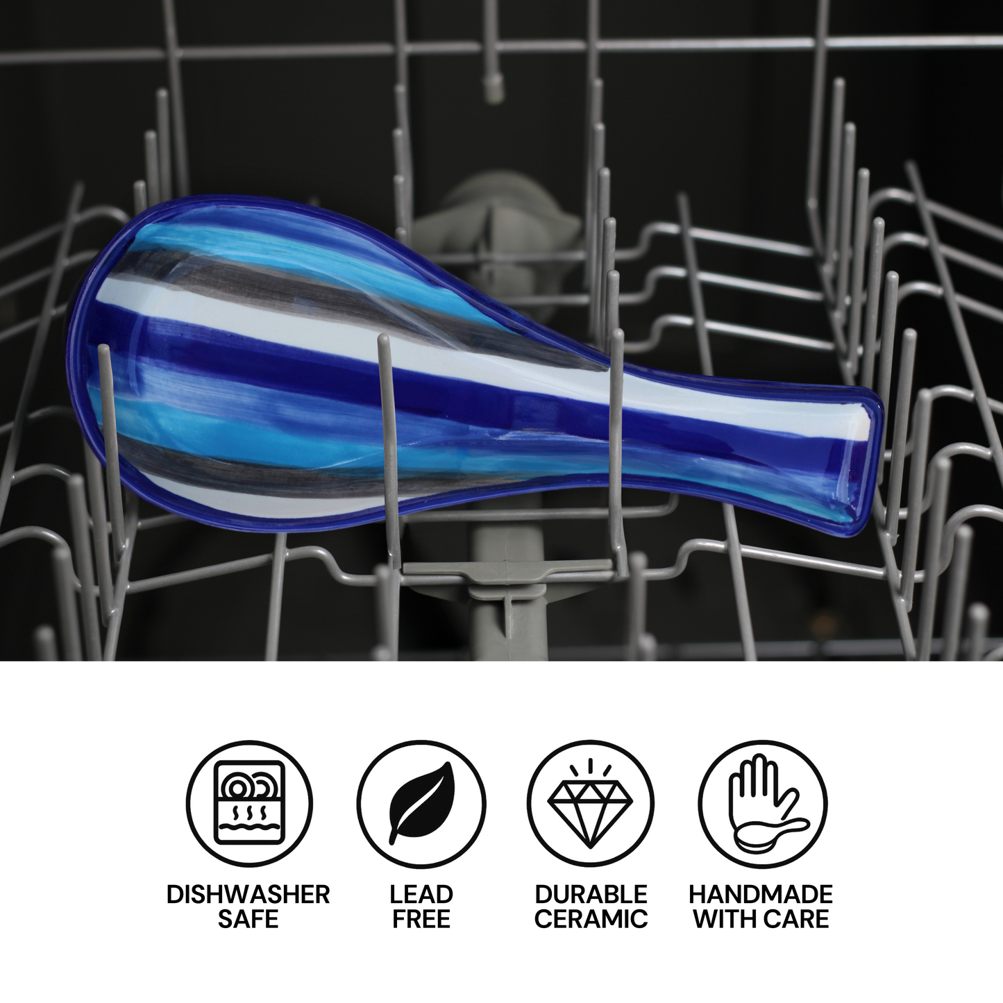 Eye Ceramic Spoon Rest