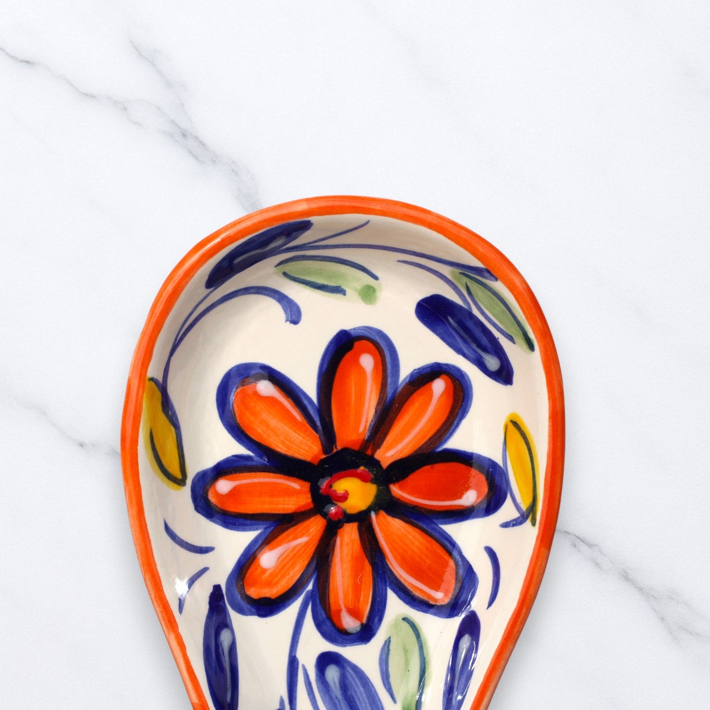 Florida Ceramic Spoon Rest