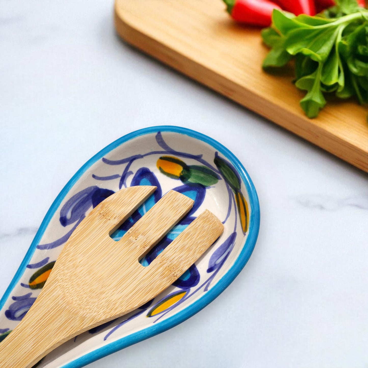 Ibiza Ceramic Spoon Rest