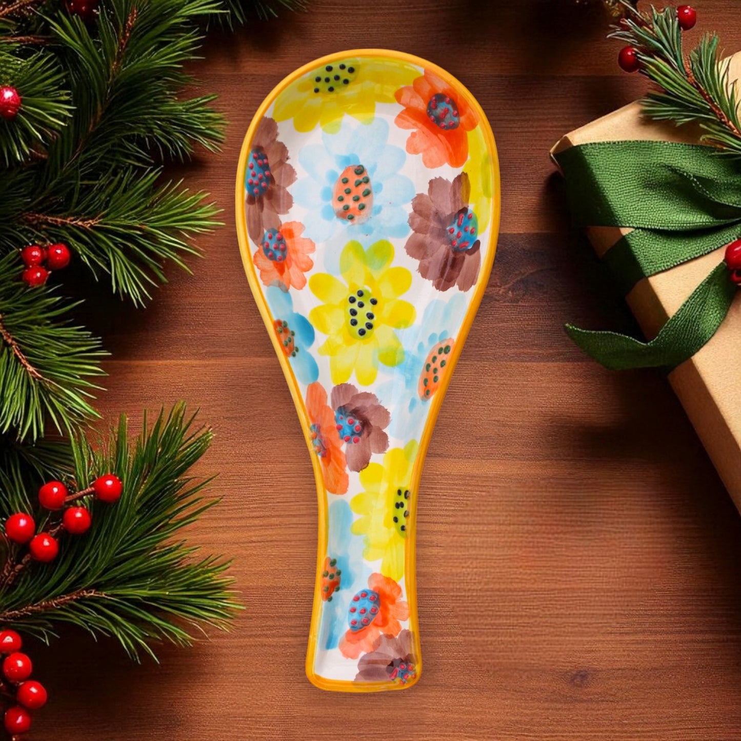 Margarita Ceramic Spoon Rest