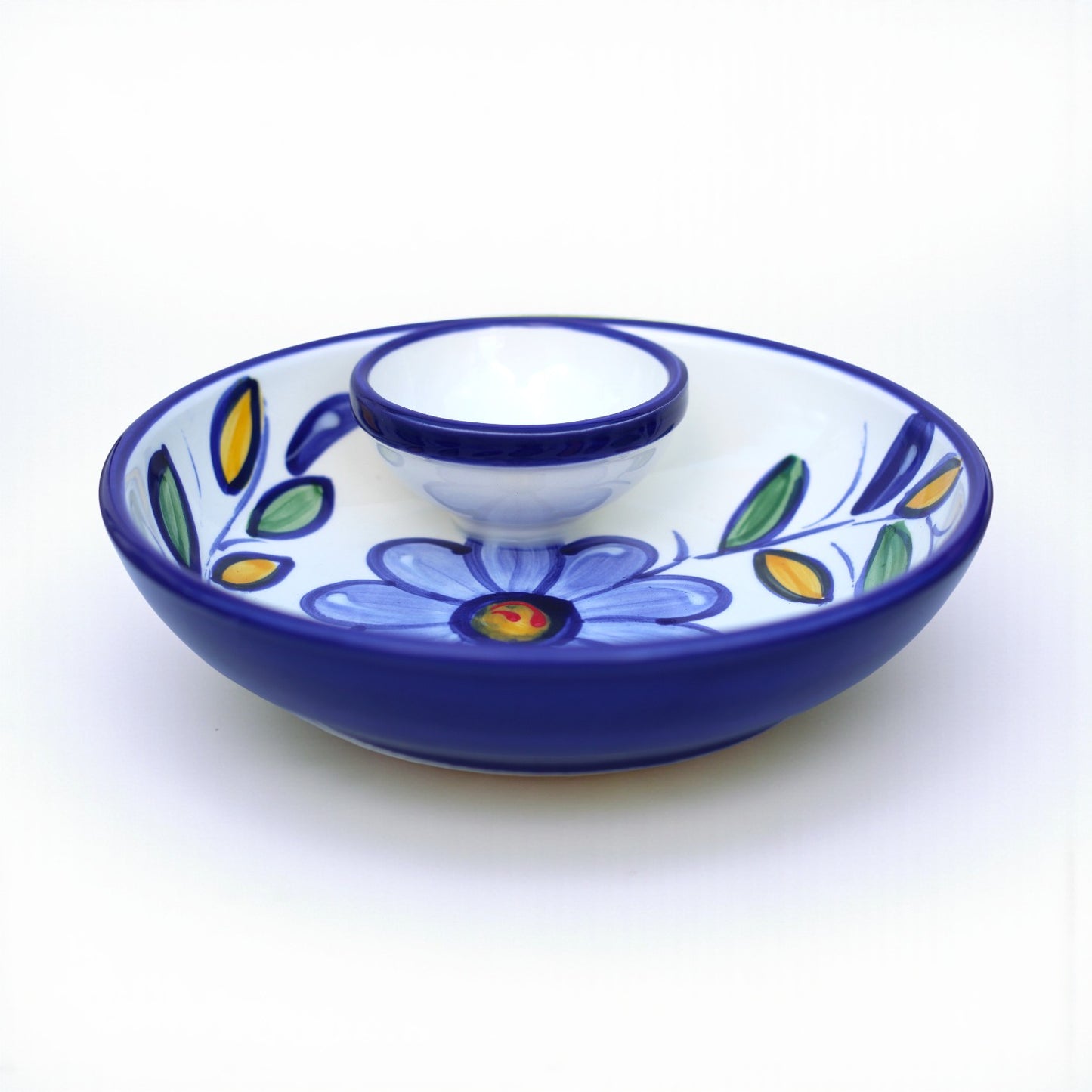 Mediterranean Ceramic Dipping Bowl