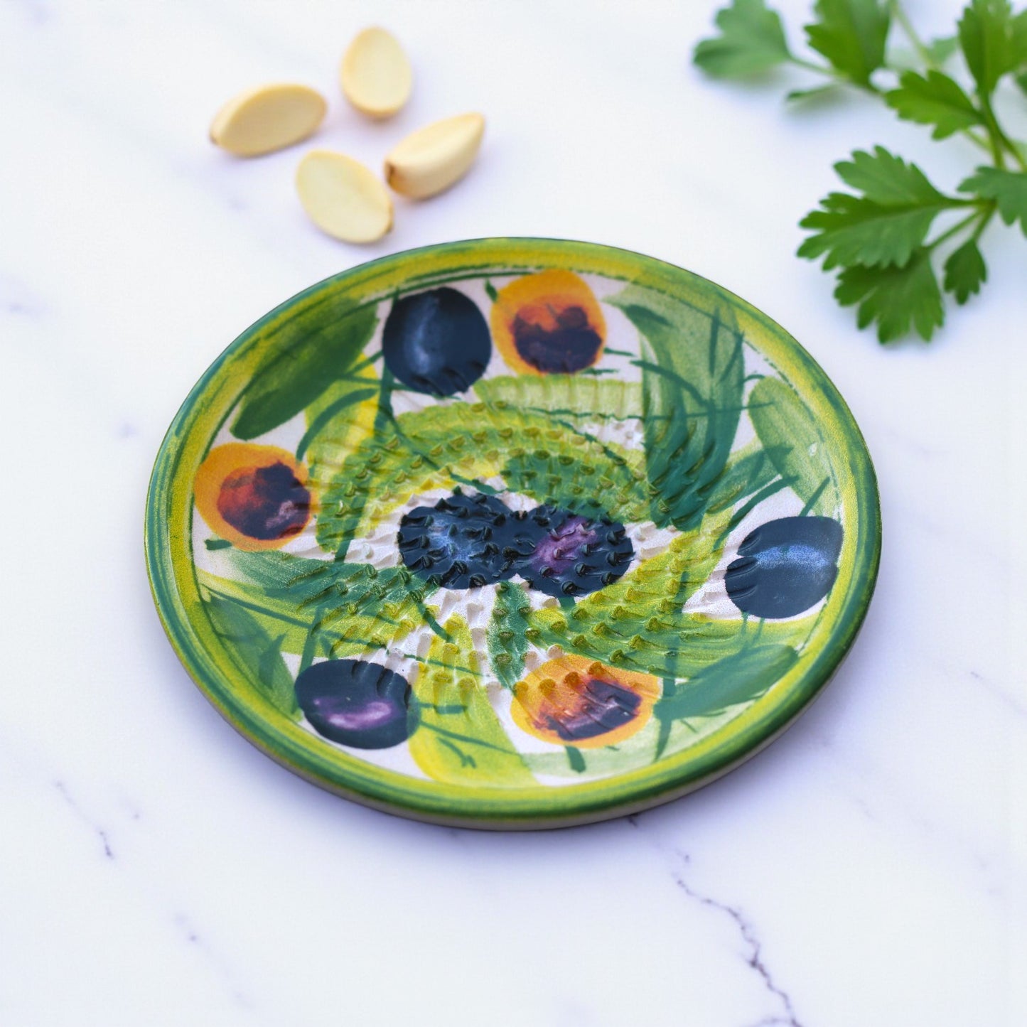 Olive Ceramic Fine Grater * 3D Printed