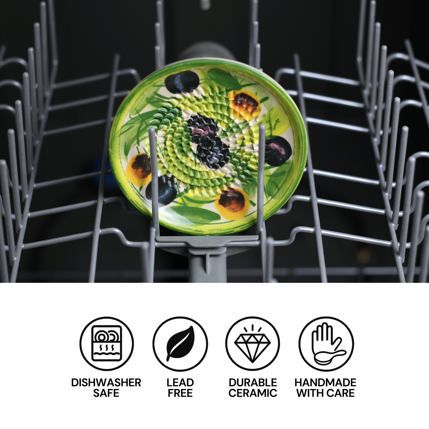 Olive Ceramic Fine Grater * 3D Printed