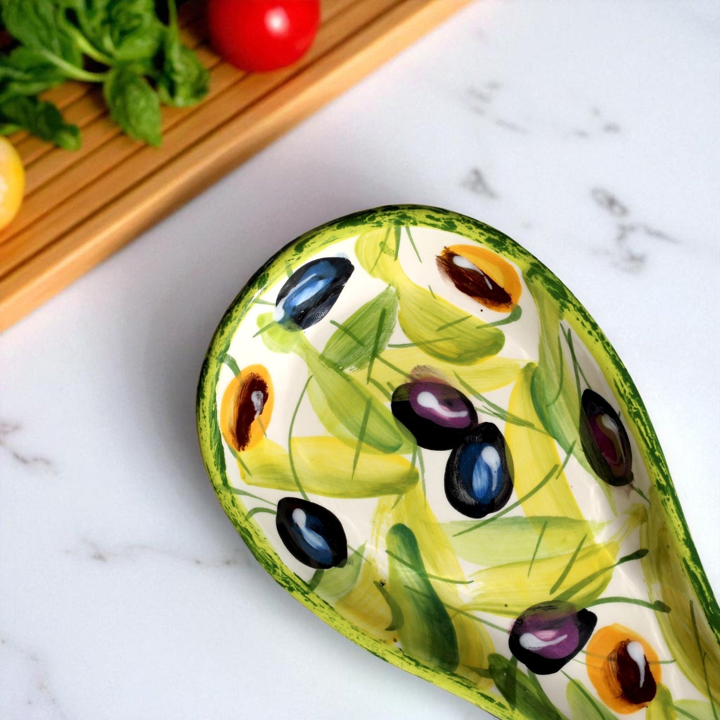 Olive Spoon Rest