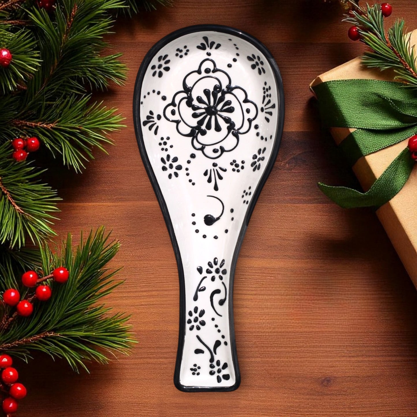 Seville Ceramic Spoon Rest