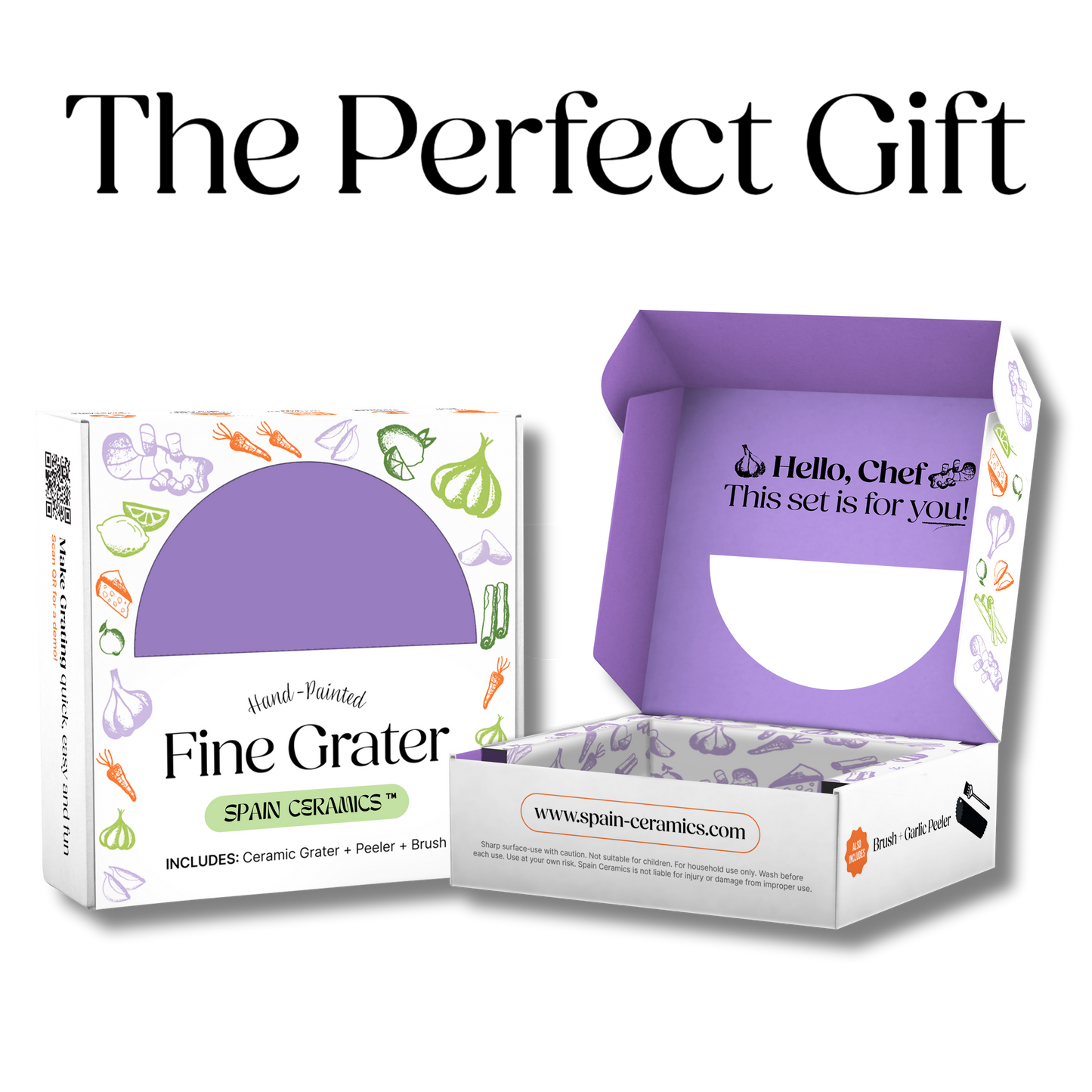 Blueberry Ceramic Fine Grater