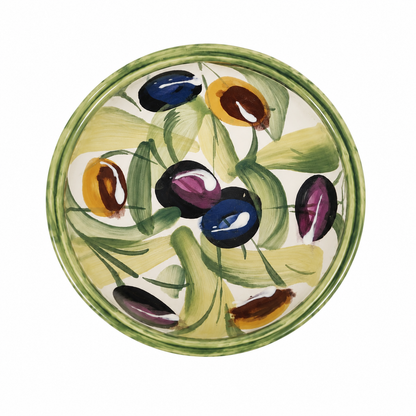 Olive Ceramic Salsa Cup
