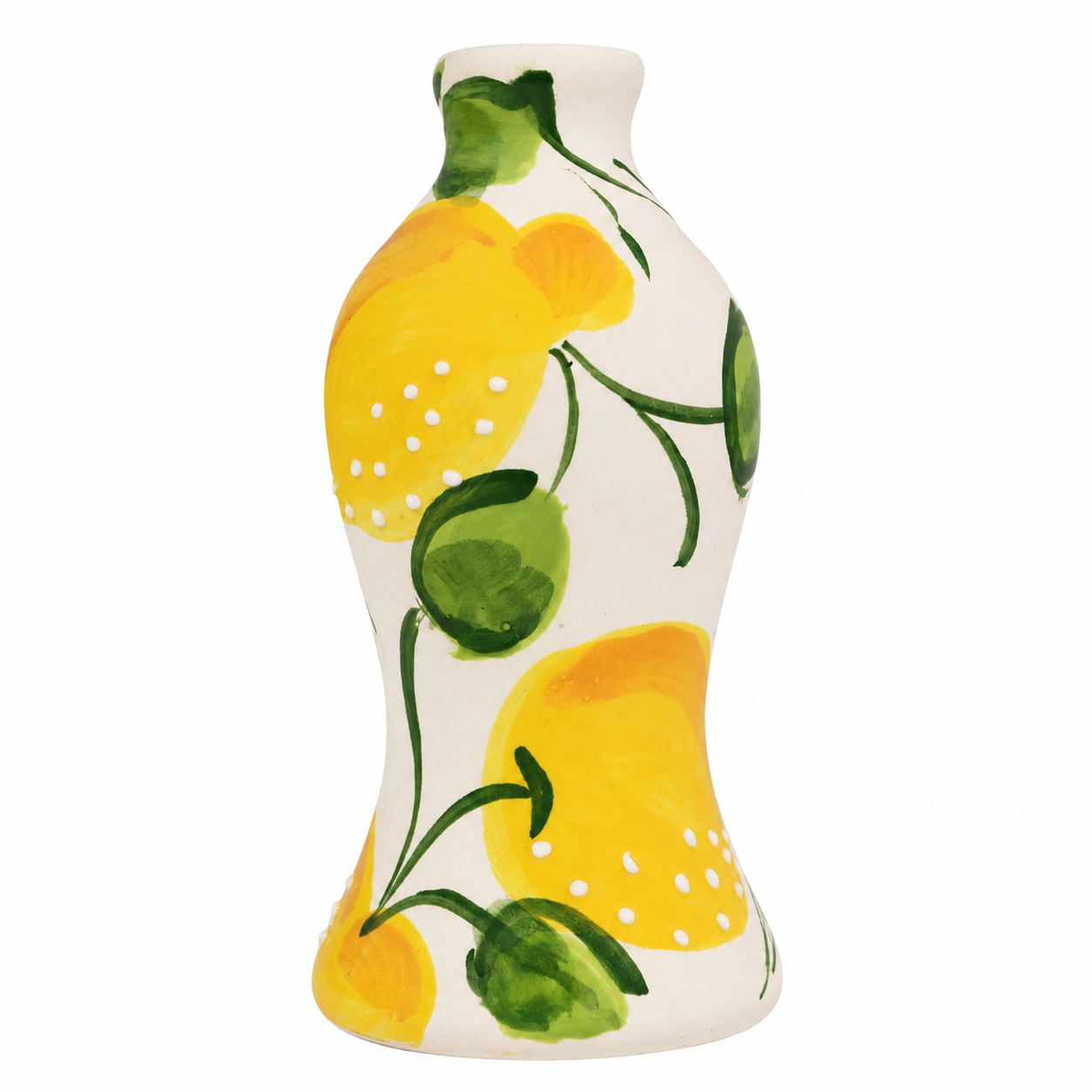 Lemon Ceramic Olive Oil Bottle