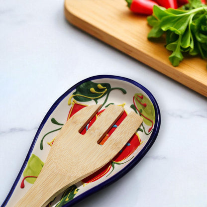 Aventura Ceramic Spoon Rest