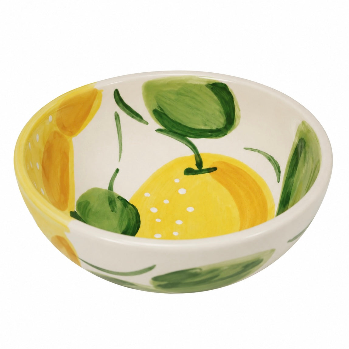 Lemon Ceramic Salsa Cup