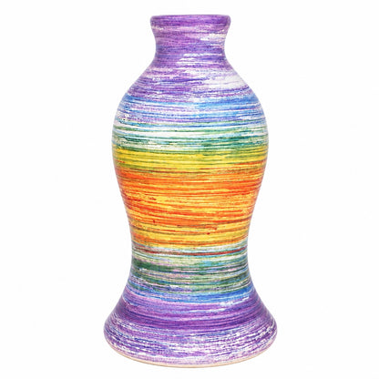 Rainbow Ceramic Olive Oil Bottle