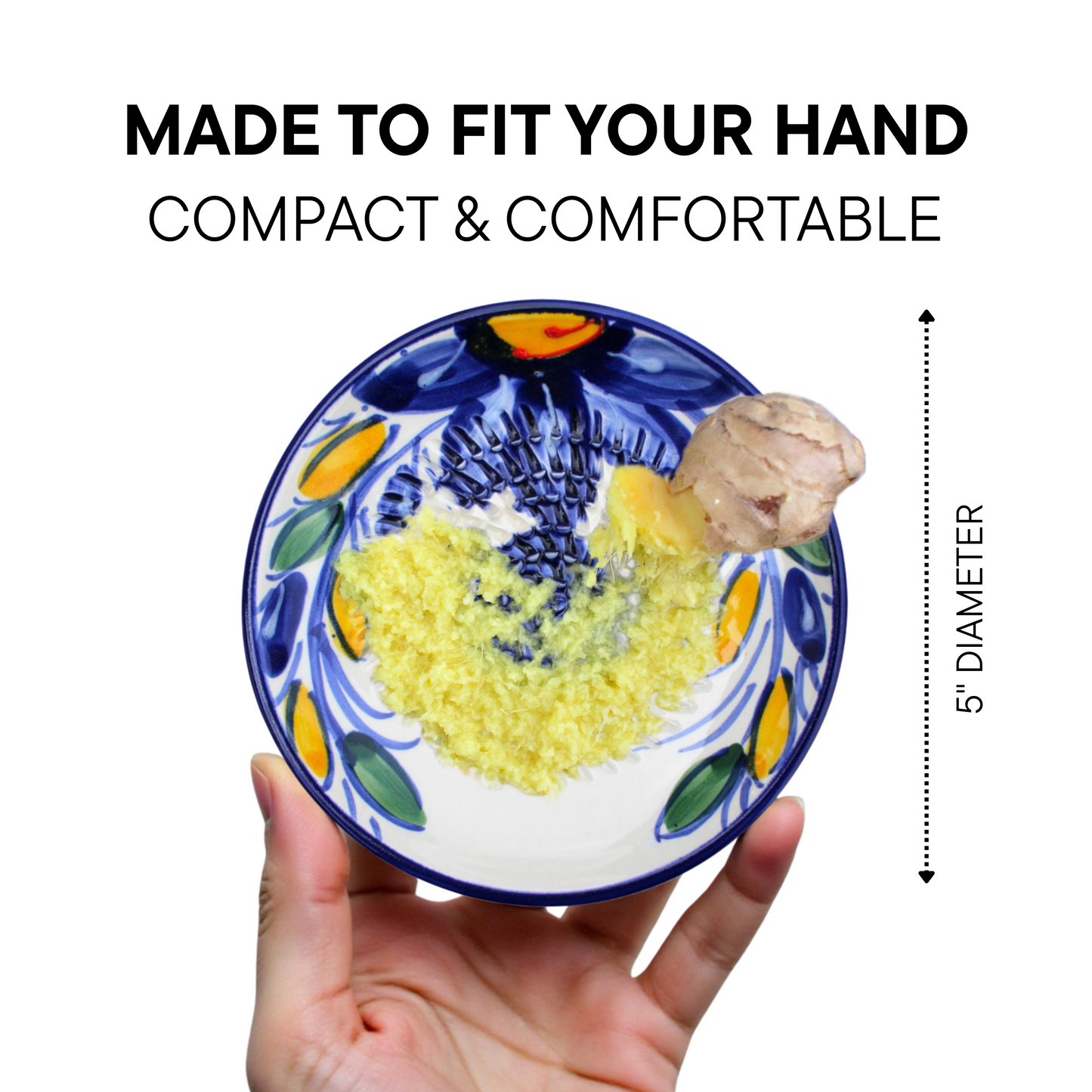 Mediterranean Ceramic Fine Grater