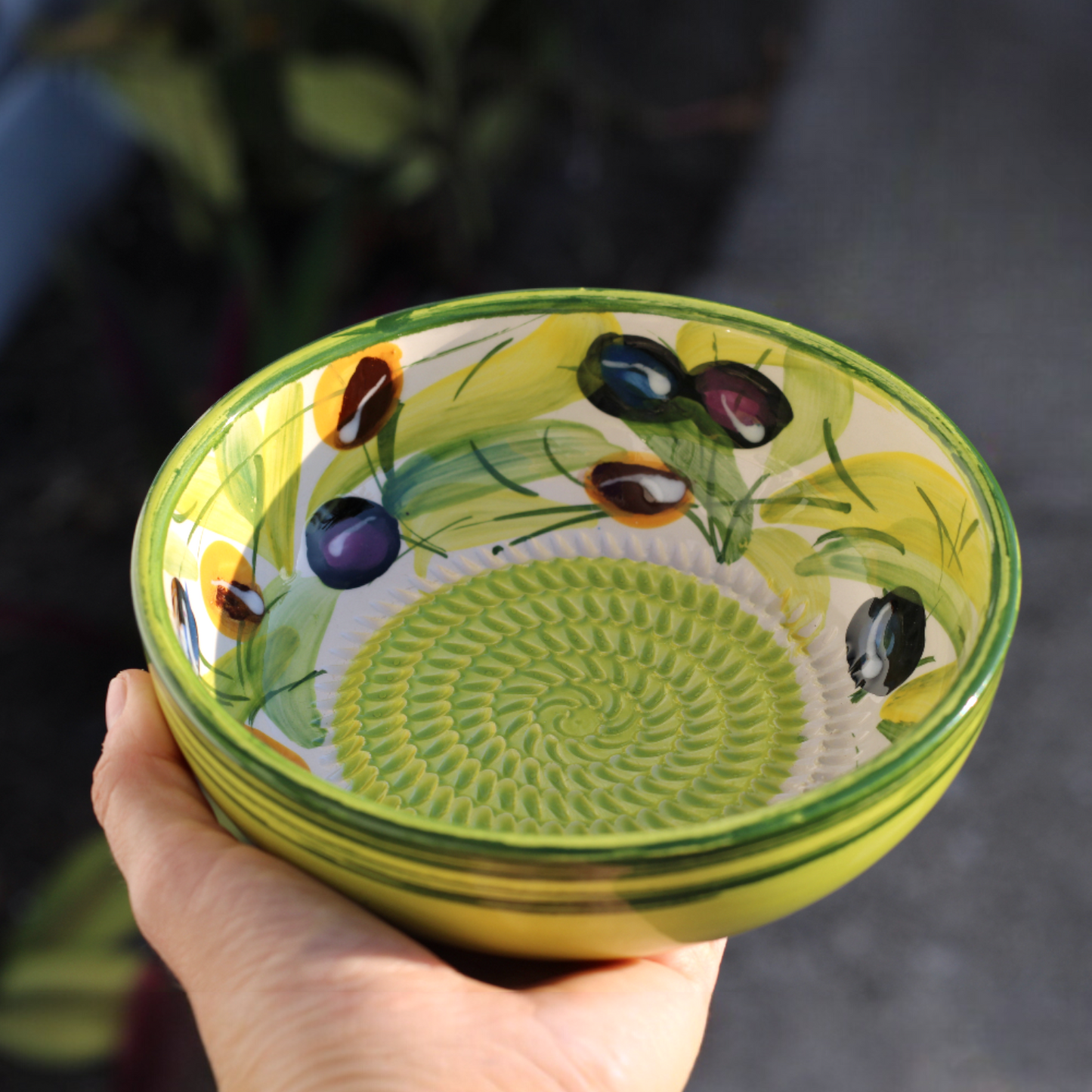 Olive Grater Bowl