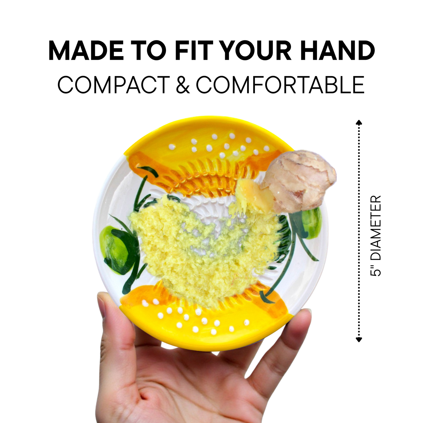 Lemon Ceramic Fine Grater