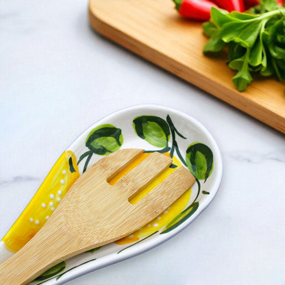 Lemon Ceramic Spoon Rest