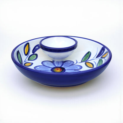 Mediterranean Ceramic Dipping Bowl