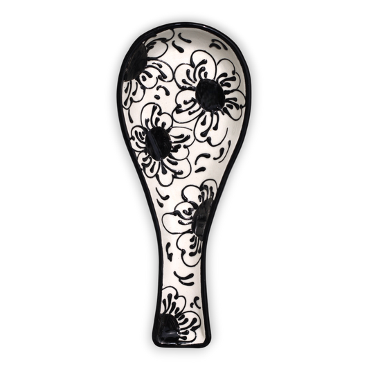 Midnight Ceramic Spoon Rest