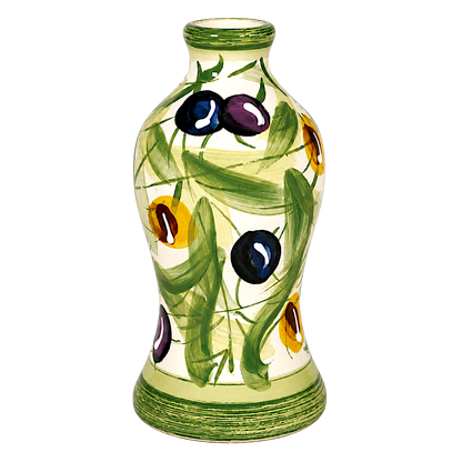 Olive Ceramic Olive Oil Bottle
