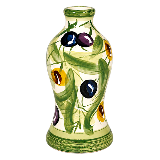 Olive Ceramic Olive Oil Bottle