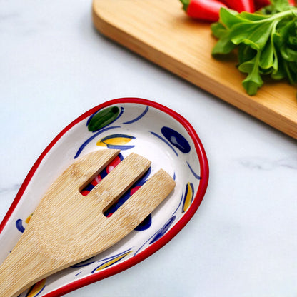 Passion Ceramic Spoon Rest