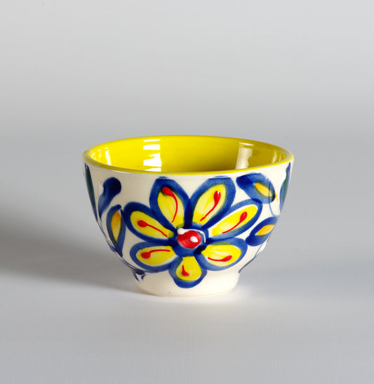Daisy Ceramic Salsa Cup