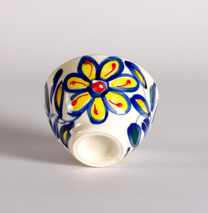 Daisy Ceramic Salsa Cup