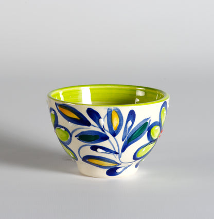 Lime Ceramic Salsa Cup