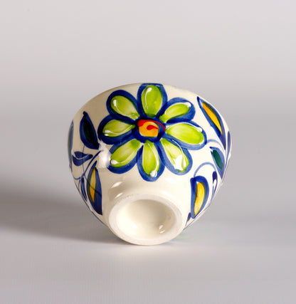Lime Ceramic Salsa Cup